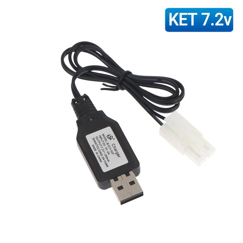 Universelles USB 3,7V 500mA Akku-Ladegerät-Paket JST KET EL Roter Buchsenstecker für mehrere kleine elektronische Geräte