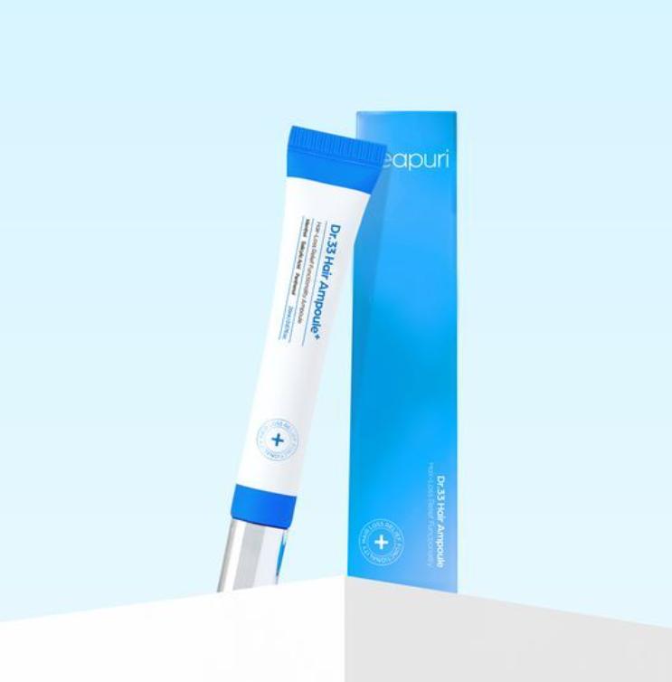Seapuri Dr.33 Hair Loss Care Ampoule 20ml – Anti Hair Loss Scalp Treatment from Korea