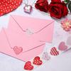 800 Pieces Valentine's Heart Roll Stickers for Kids Red Heart Shaped Sticker Heart Labels Stickers Colorful Love Decorative Sticker Craft Project Art 