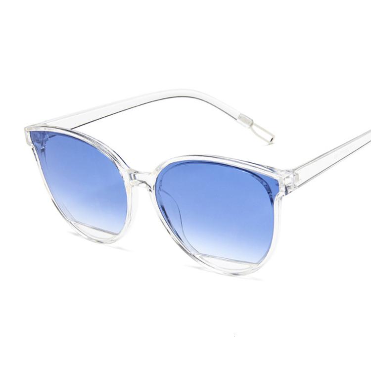 New Retro Sexy Mirror Sunglasses Woman Brand Designer Luxury Vintage Cat Eye Black Sun Glasses Female Ladies Uv400