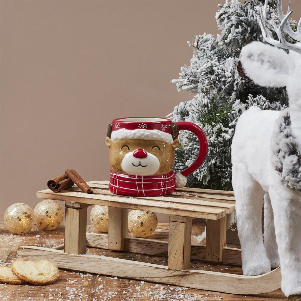 Christmas Mug Reindeer 300 Ml Ceramic