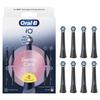 Brush Heads - ORAL-B - iO Refills Gentle Care - Pack of 8 - Black