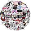 5052Pcs Bookish Reading Book Stickers Romance Reader For Students School Gifts Sticker Notebooks Diy Laptop Phone Bottle Kids