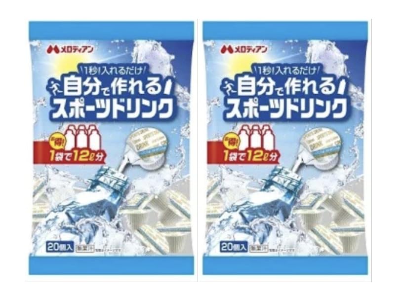 

Спортивный напиток Melodian 20 шт. x 2 пакета. Приготовьте сами.