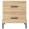 Nightstand, Sonoma Oak, 40X35X47.5 Cm Wood-Based Material