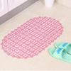 Haushalts-Rutschmatte PVC Badezimmer-Matte mit Massage-Saugnapf Teppich Zubehör
