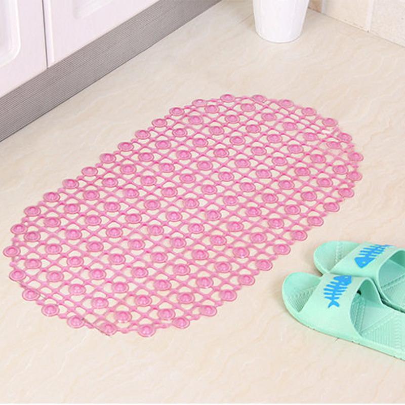 Haushalts-Rutschmatte PVC Badezimmer-Matte mit Massage-Saugnapf Teppich Zubehör