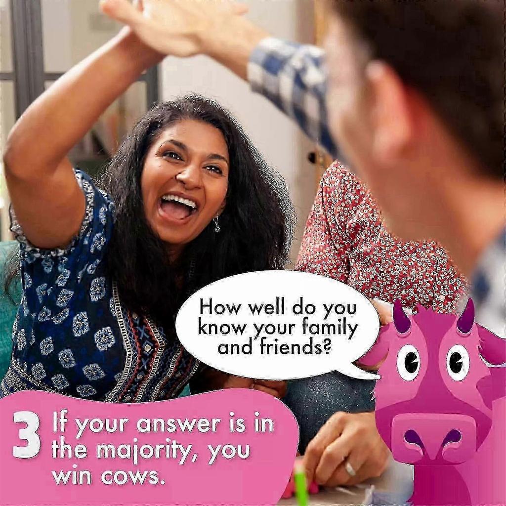 26-27 Herd Mentality: The Udderly Addictive Kids Family Board Game New Arrival