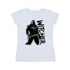 Netflix Womens/Ladies The Witcher Sketch Geralt Cotton T-Shirt