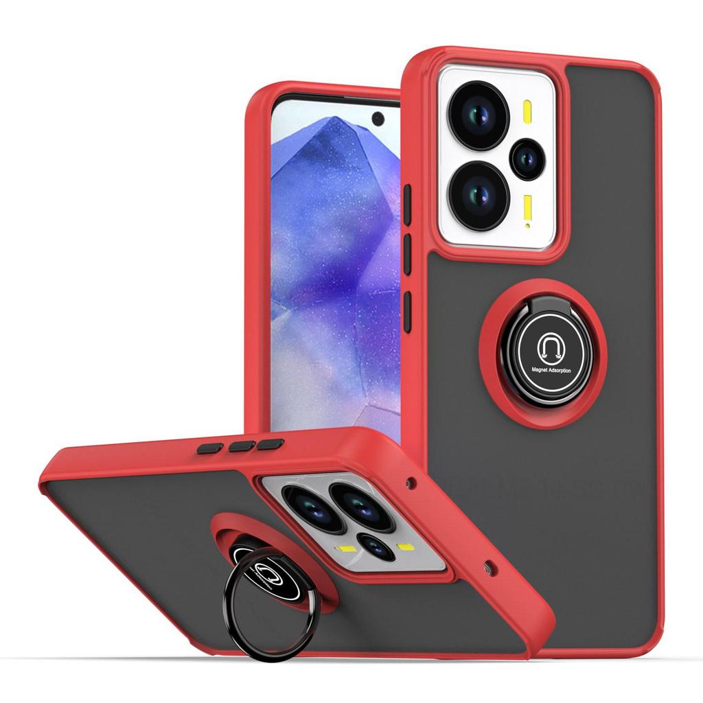 Realme C65/14/14PRO Magnetic Bracket Phone Case with QiYing Design