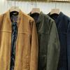 Heavy Cattle Goods French Orders Foreign Trade Men's Retro Casual Baseball Collar Suede Jacket Top Spring