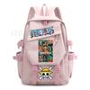Anime ONE PIECE Backpack Monkey D Luffy College Backpack Girl Travel Book Backpack Nylon Leisure Women Laptop Men School Bags