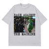 Portland Frog Protest Meme Frog Viral Meme Tshirt Mens Women 100 Cotton Hiphop Tshirts Shortsleeved Casual Loose Tshirts