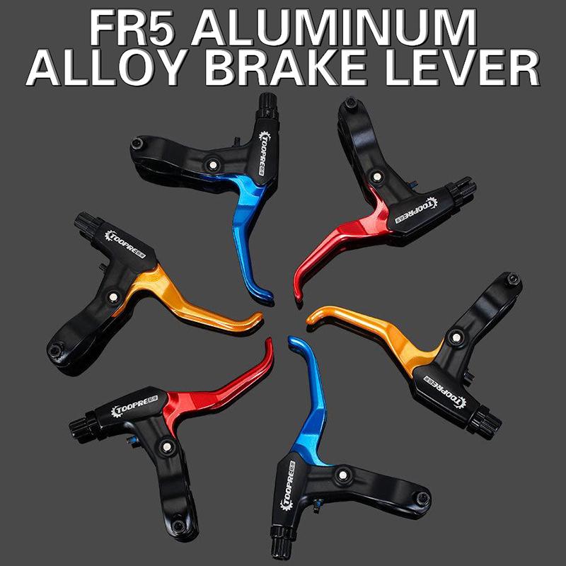 Bicycle Brake Handle, Colored Aluminum Alloy Mountain Brake Handle, Fr5 Universal For Children'S Brake Handle