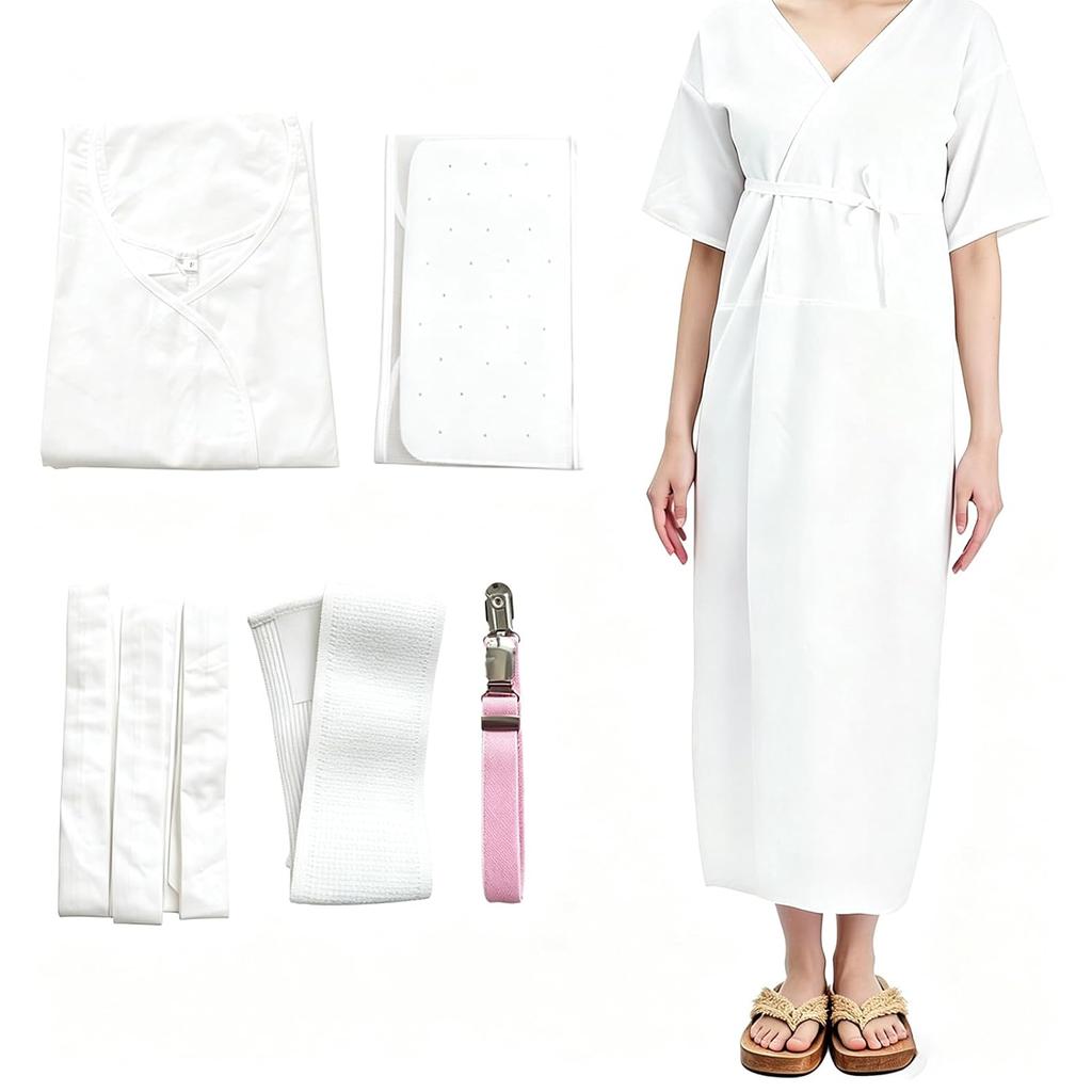 Majocos Kimono Dressing Accessories Set 7-piece Traditional Clothing Undergarment Women Beginner-friendly Yukata Prevents Slipping Summer Festival