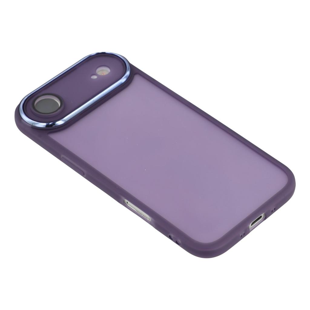 For iPhone 17 Air Case Electroplated Camera Frame TPU Phone Cover