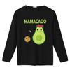 Womens Mamacado Cute Avocado Mom Kawaii Pregnant Mama Baby Women T Shirt vintage Washed Soft graphic Stylish Unisex Comfortable