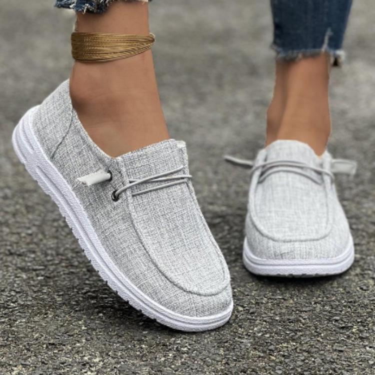 2023 Large Size Flat-Bottomed Casual Shoes for Middle-Aged and Elderly Women