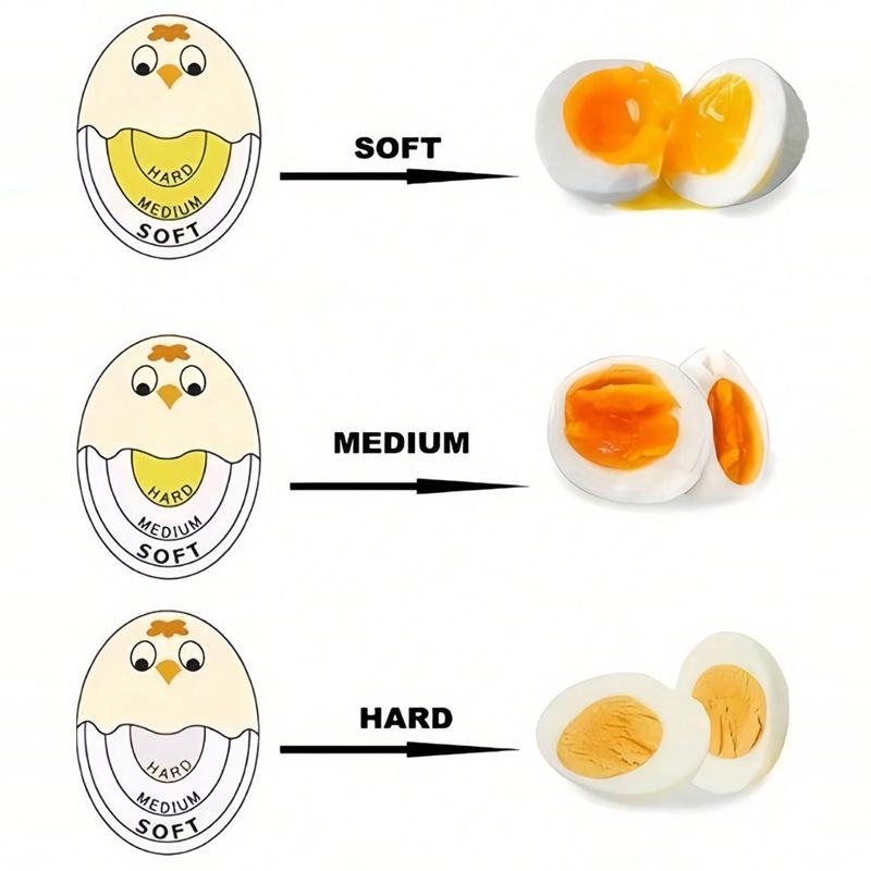 Colorful Cute Egg Timer: Stylish Kitchen Tool for Perfect Boiled Eggs