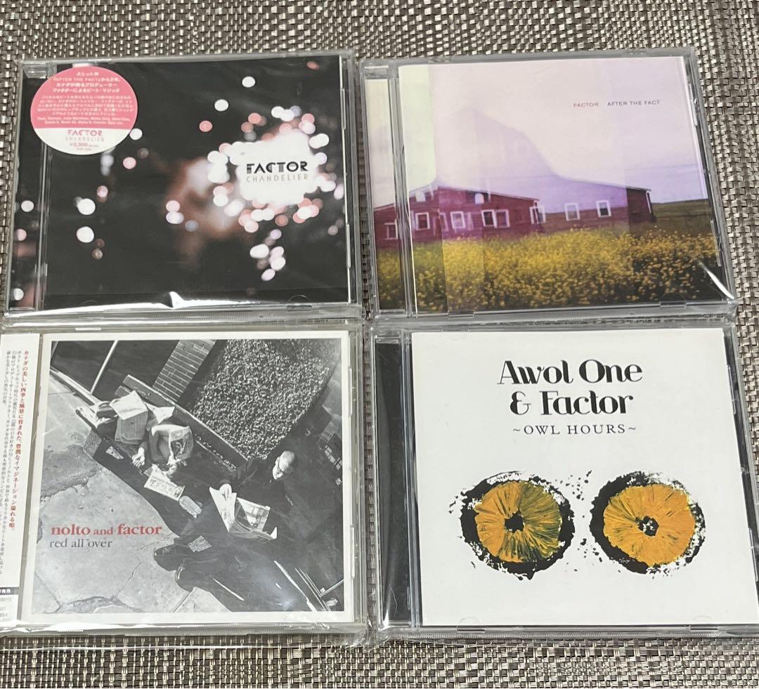 

[USED] 4CDFACTOR set (NOLTO, AWOL ONE)