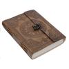 Leather Journal Notebook Travel Writing Diary or Vintage Sketch Book Cotton Paper for Men & Women (7x5 Inch)