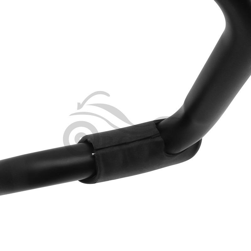 Bright Black Front Bumper Guard for Harley Softail Breakout/Fat Boy Engines (2018-2022)