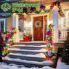 Longgoearn 60M 500 LED Outdoor Fairy Lights, Christmas Tree Lights Plug in 8 Modes Remote Control Mains Powered Waterproof String Lights for Garden,