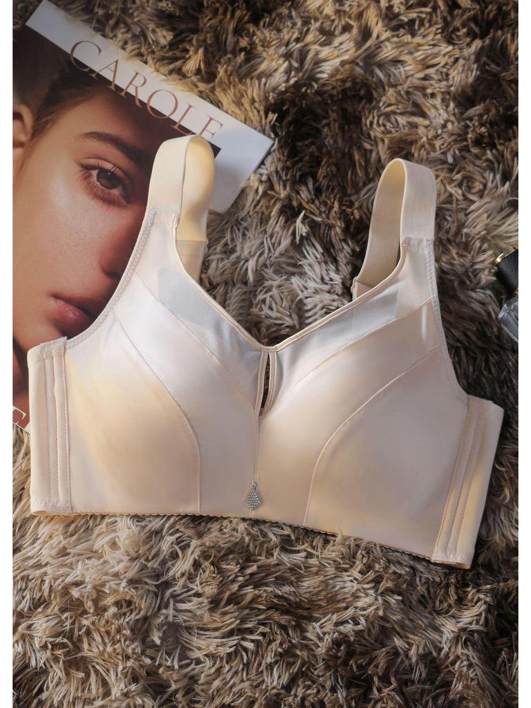 Neuer leichter Luxus-Tube-Top-BH aus Satin: Große Größe, verstellbar, bietet Halt und Unterstützung, verhindert Durchhängen.