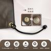 NARISHIBA Light Truck Bed Thick Polyester Canvas with Elastic for Outdoor Use x Light Cover, (PVC), Waterproof, Bands, (Brown), Approx. 1.9m 2.1m (For