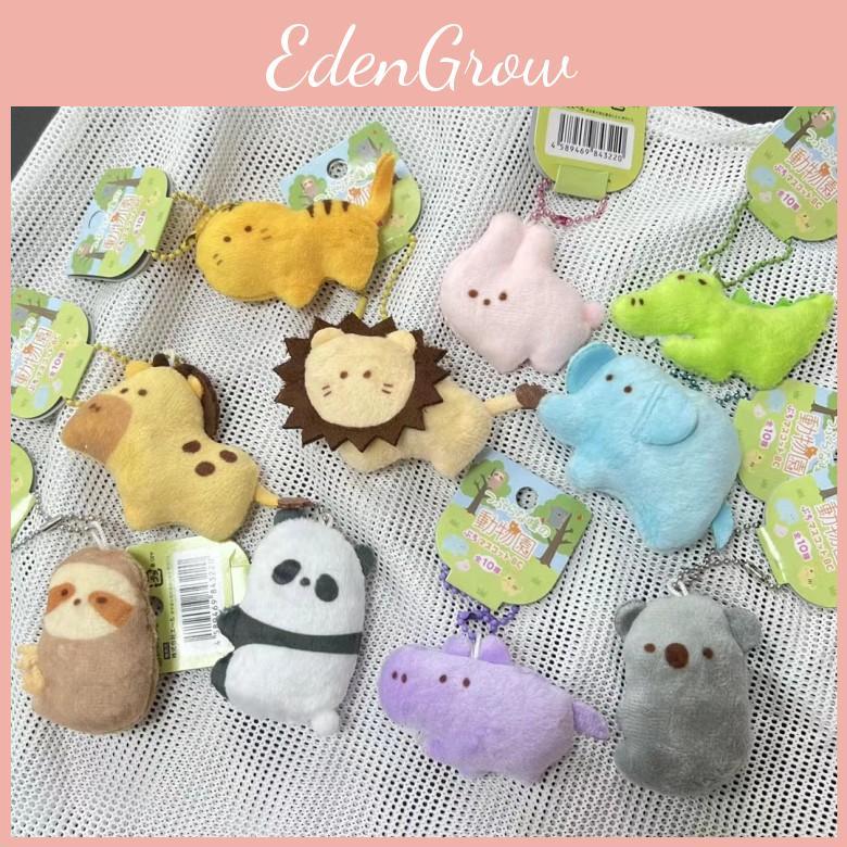 Zoo Animal Plush Charm With Short Fur For Kids Room Decor And Doll Toys