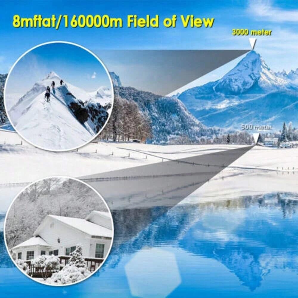 High Power 80x80 Binoculars With Compact Design, For Adults Outdoor Bird Watching,travel,concerts,hunting And Stargazing, Lightweight Hd Vision