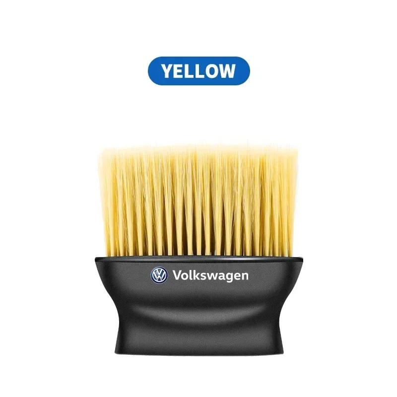 

For VW Hot 2025 New Car Interior Cleaning Tool Air Conditioner Air Outlet Cleaning Artifact Brush For Volkswagen VW R Line Gol