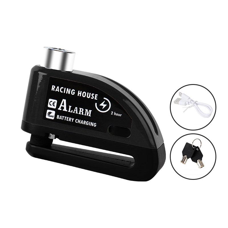New Motorcycle Alarm Disc Brake Lock Security Moto Wheel Disk Padlock Waterproof 110dB Loud Anti Theft Alarma Motocicleta