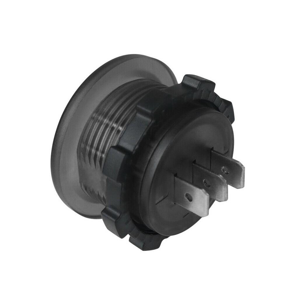 Green LED Digital Display Volt Meter Ammeter Voltage Round Car Voltmeter Amp