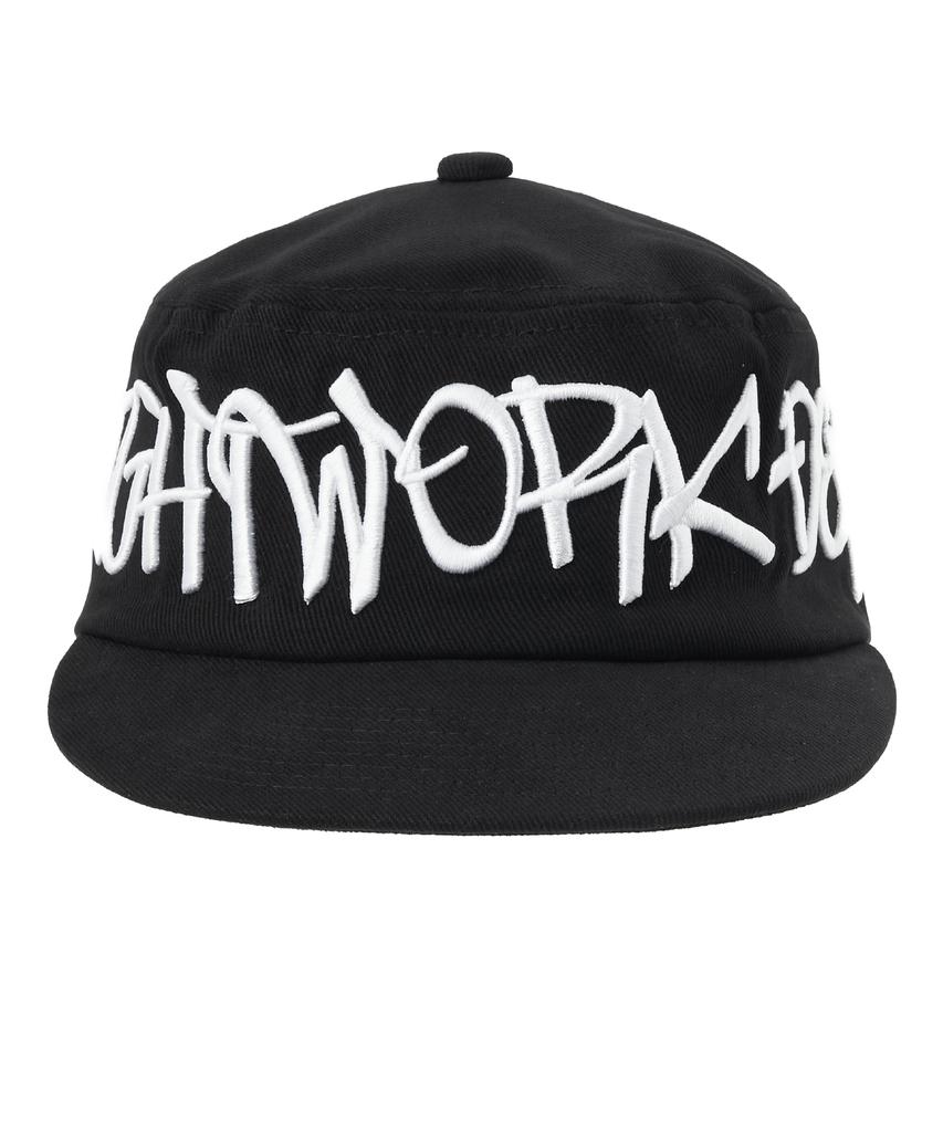 Naiteuwokeudeb N.W.D Graffiti Pillbox Cap_Black