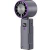 Portable Handheld Fan Desktop USB Rechargeable Foldable Fan For Real Time Display Power Cooling with Adjustable