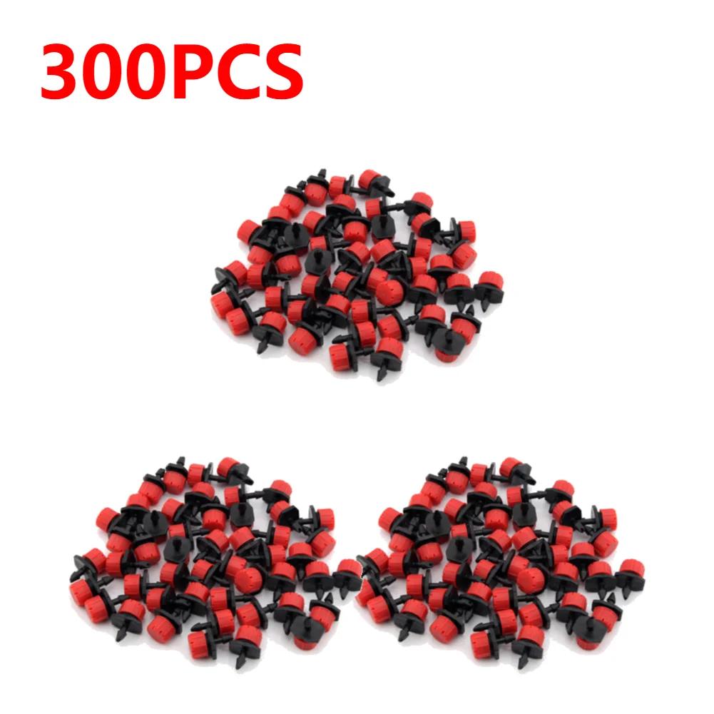 1000-100PCS Garden Micro Drip Irrigation Sprinkler Water Dripper Plants Greenhouse Auto Watering System Nozzle Sprayer Sprinkler