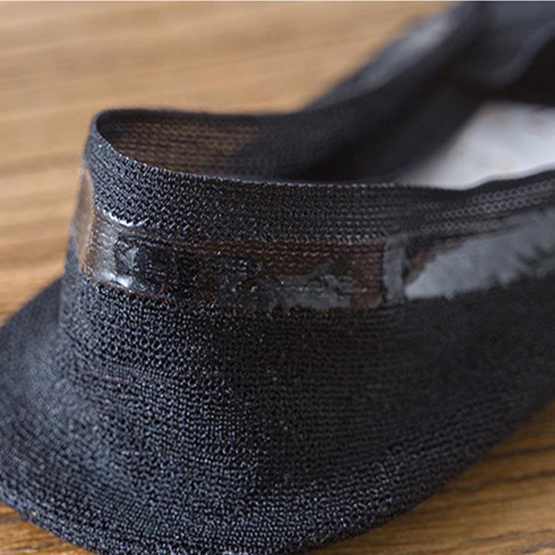 2 Pairs Women Girls Summer Socks Girl Lace Boat Socks Non-slip Silicone Cotton Sock Soft No Show Sock Slippers