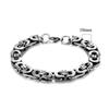 Mens vintage 5-10mm Stainless Steel Byzantine Curb Cuban Link Chain Bracelets for Men Unisex HIp-HOP Wrist Jewelry Gifts