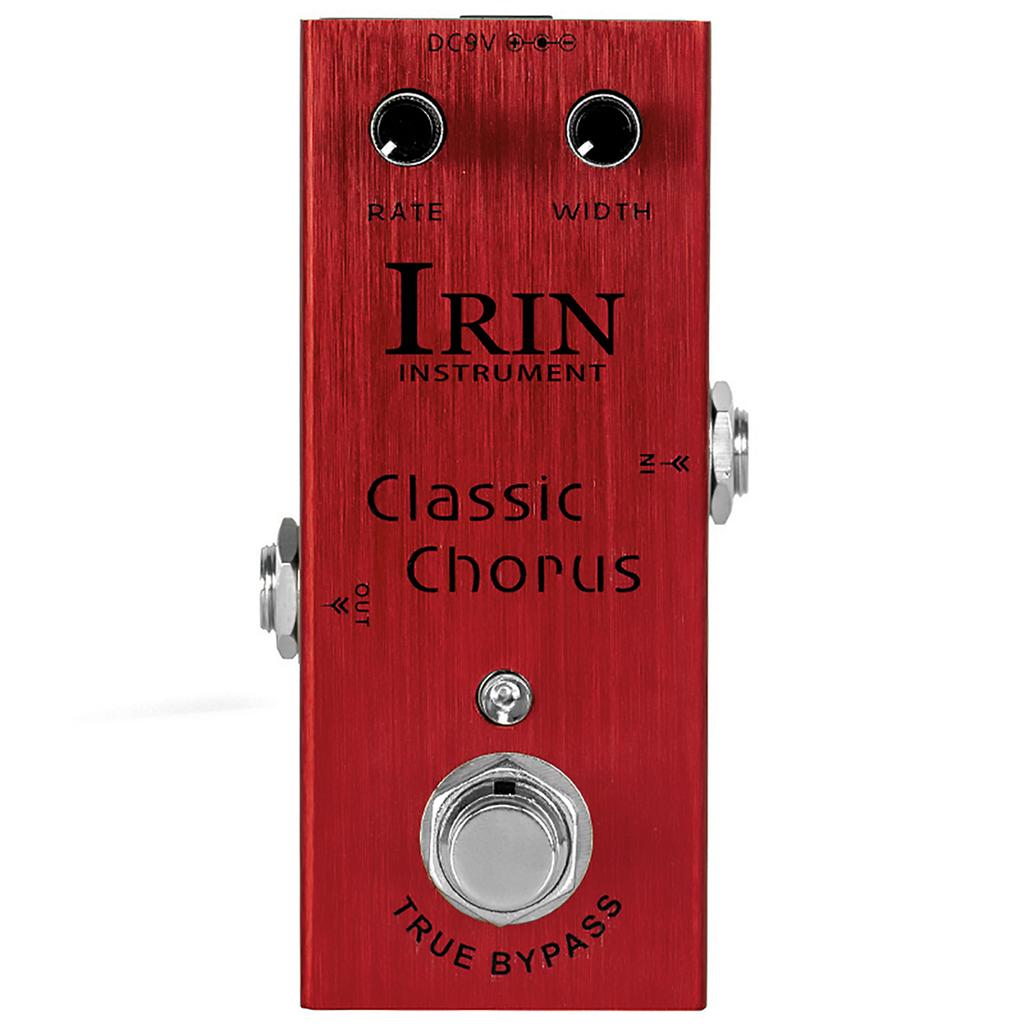 IRIN AN-09 Electric Guitar Classic Chorus Effects Pedal True Bypass Metal Enclosure Effects Electric Guitar Parts & Accessories