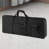 76 Key Keyboard Case with Pocket Protective Case Portable with Handle Oxford Cloth Waterproof for Music Studio Outdoor Concert