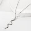 European and American Snake-shaped Design Open Neck Chain Women's Snake Shape Personalized Trend Wind Necklace