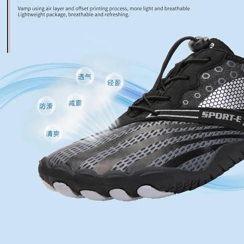 Unisex Aqua Shoes Mens Barefoot Swimming Sneakers Fashion Quick Drying Women Water Shoes Suitable for Fitness