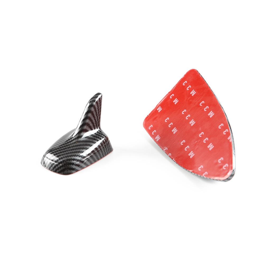 Carbon Fiber Car Shark Fin Antenna With Signal Reception Function Car Pattern Baking Fin Tail AM/FM Styling Antenna
