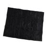 Fireplace Blanket Black Oxford Fabric 2 Layers Cotton Hook and Loop Fireplace Draft Stopper for