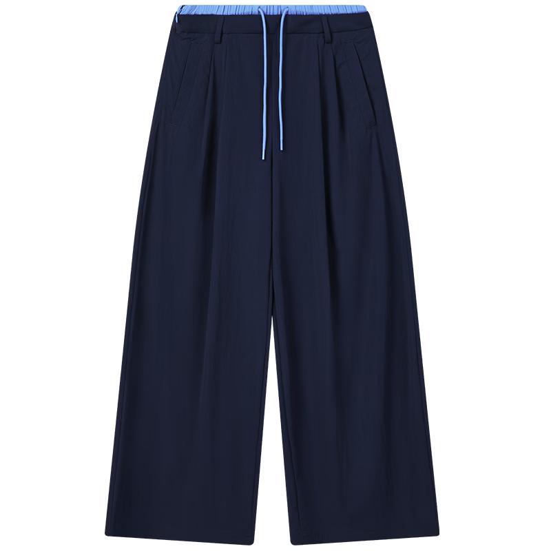 Fila Women's Casual Loose Wide-Leg Pants