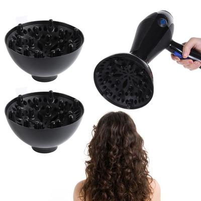Schwarzer Friseursalon Heimgebrauch Haardiffusor Föhn Gebläse Salon Haarpflege