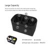 YONBEN Nylon Purse Organizer Felt Handbag 4 Speedy Never Full In-Bag, Fabric, Organizer, Sizes, (Black, XS)