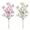 6Pcs Artificial Peach Blossom Branch with Stem Realistic Reusable Home Wedding Party Faux Flower Floral Spring Decoration Photo Props