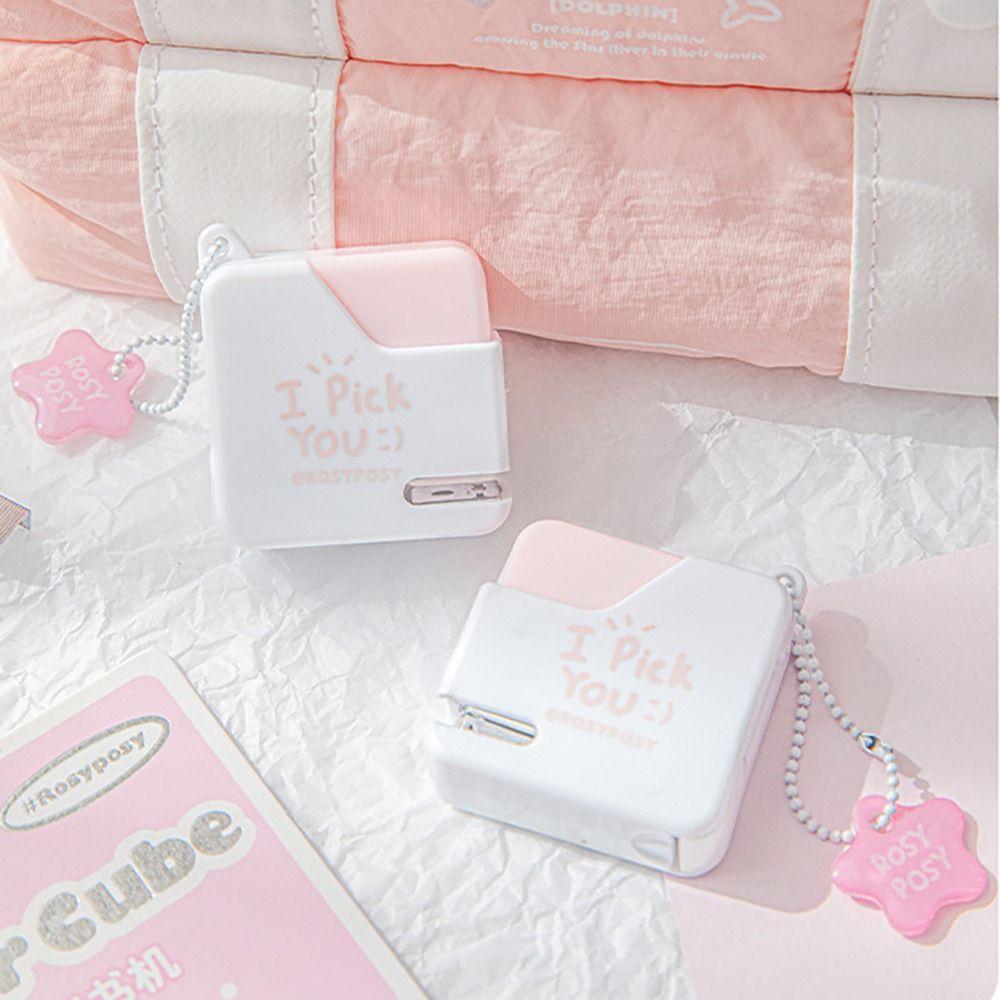 With 40pcs No.10 Staples Paper Binding Machine Mini Portable Bookbinding Machine  Office School